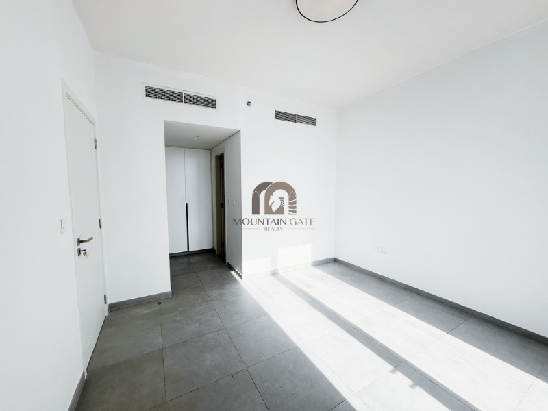 master bedrooms | open view | Freehold 2BR Aljada Mountain Gate