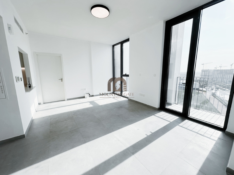 master bedrooms | open view | Freehold 2BR Aljada Mountain Gate
