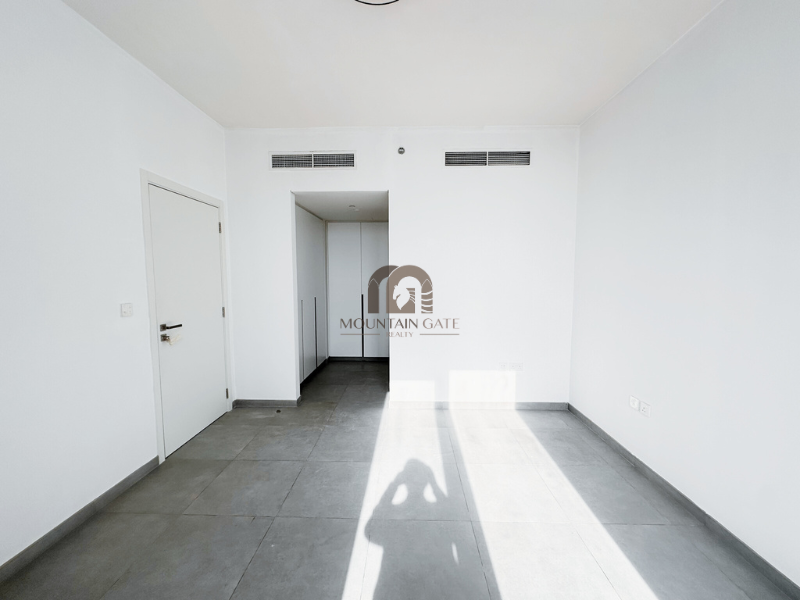 master bedrooms | open view | Freehold 2BR Aljada Mountain Gate