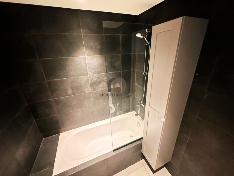 master bedrooms | open view | Freehold 2BR Aljada Mountain Gate