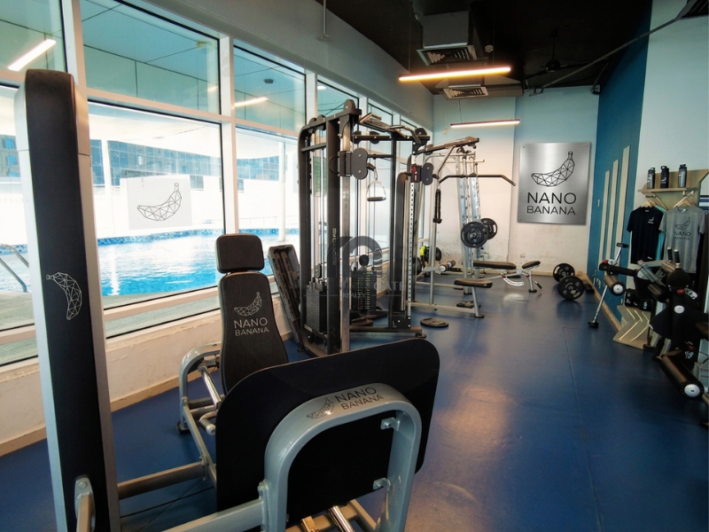 Spacious area | Gym and pool | services available 2BR Al Taawun Mountain Gate