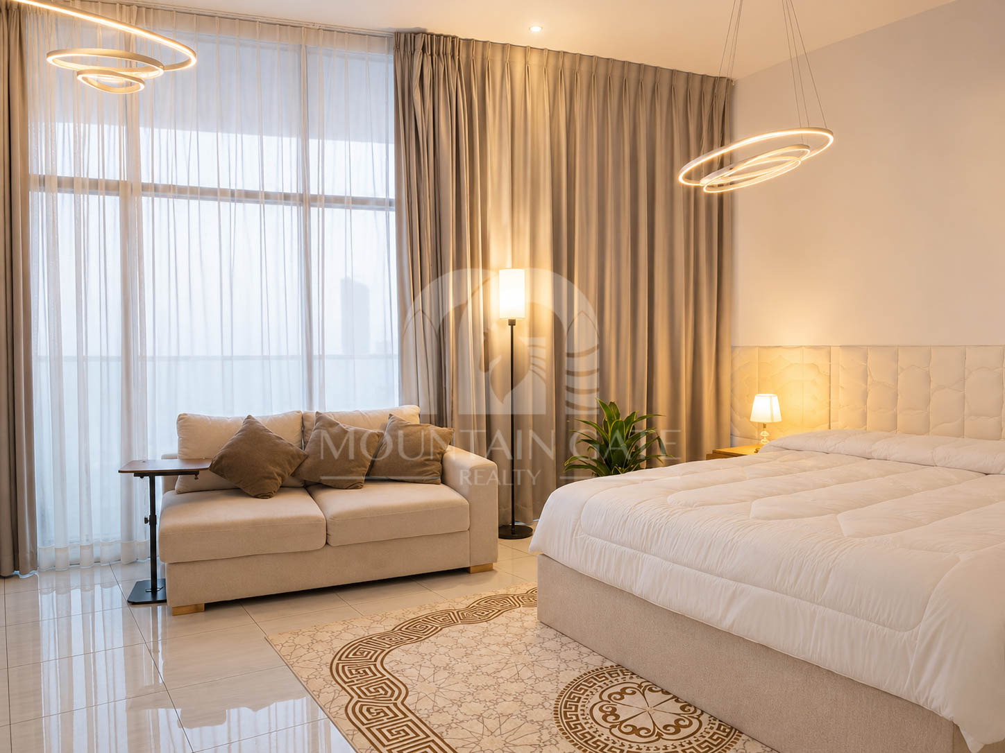 Move-In Ready | Modern Furnished | Prime JVC Jumeirah Village Circle Mountain Gate