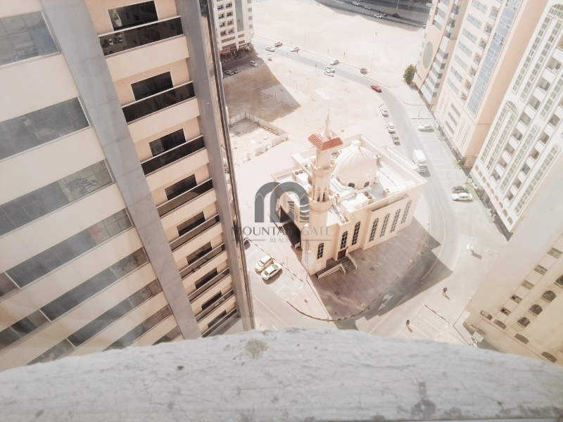 Near Dubai | Good size | Vacant | Only Arabs 2BR النهدة Mountain Gate