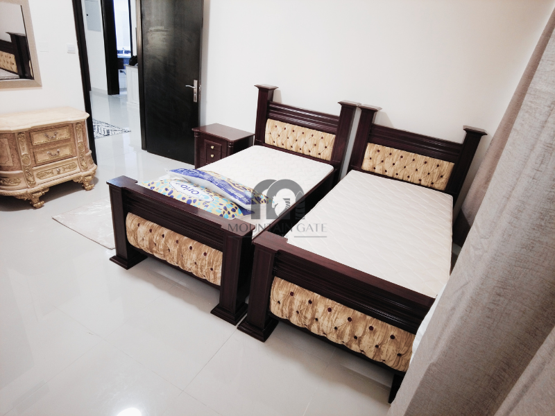 Near Dubai | Good size | Vacant | Only Arabs 2BR النهدة Mountain Gate