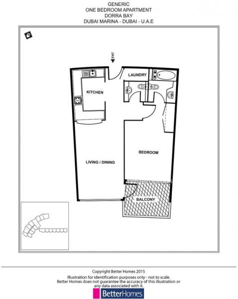 1 Bedroom Apartment in Dorra Bay