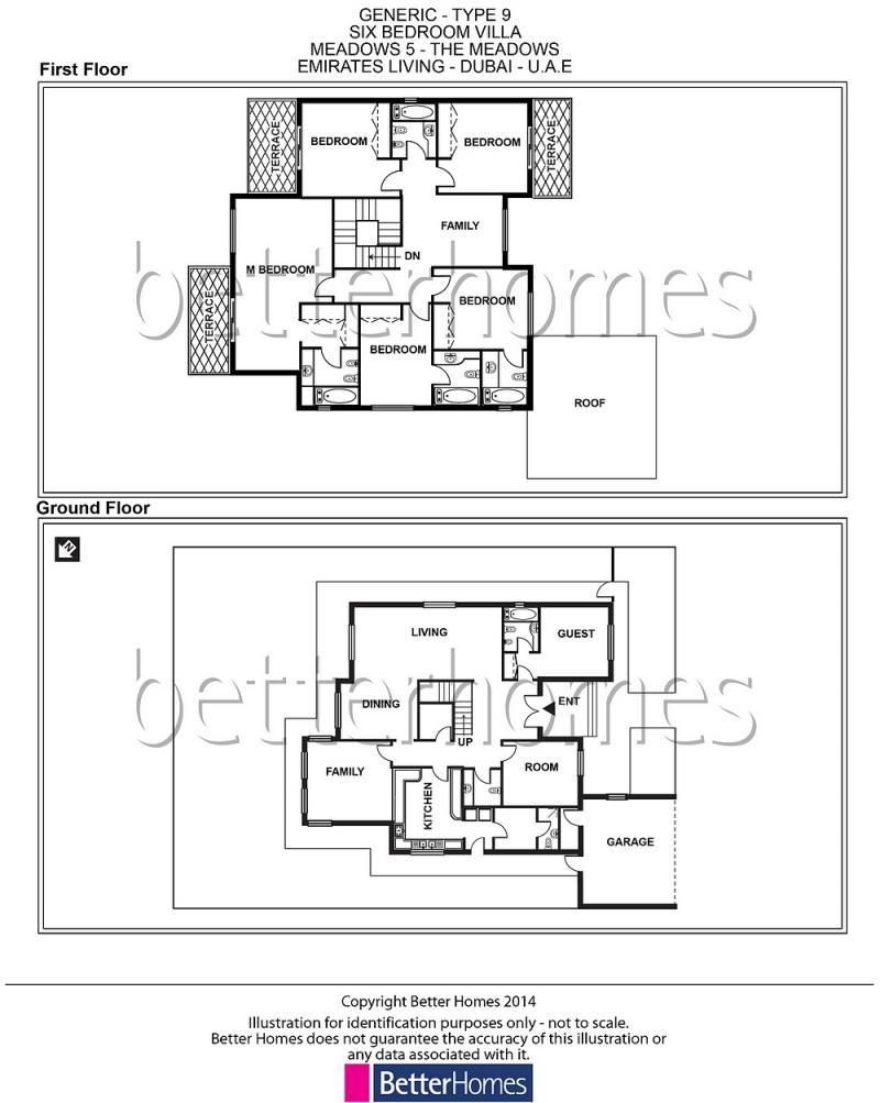 4 Bedrooms Villa in Meadows 5