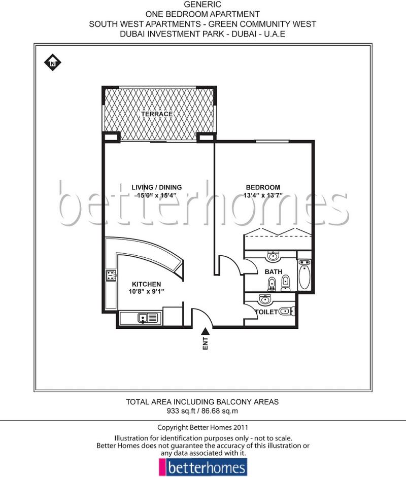 1 Bedroom Apartment in Southwest Apartments