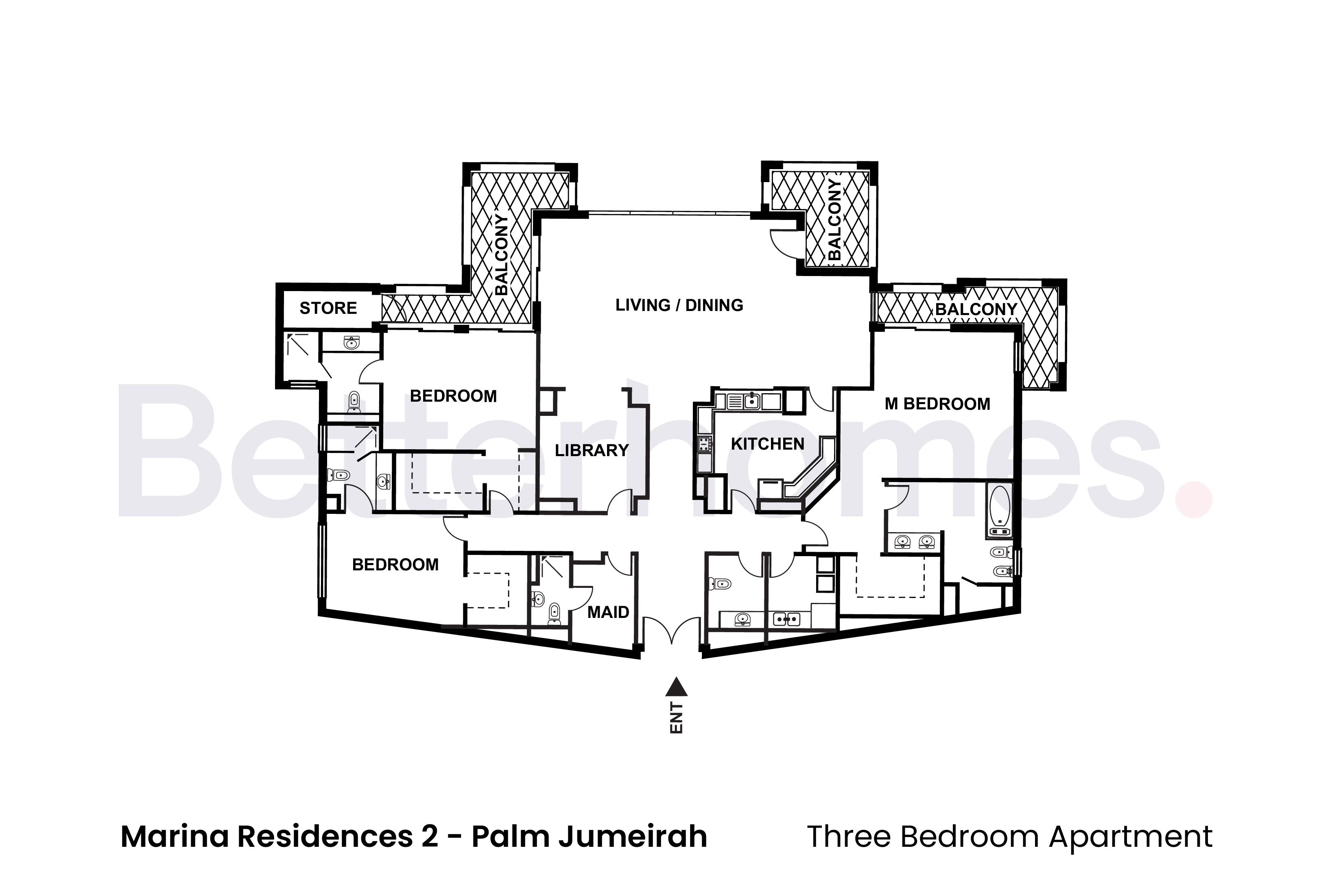 Unit 1106 - 3BR (Marina Residences 2 - Palm Jumeirah)-01.jpg