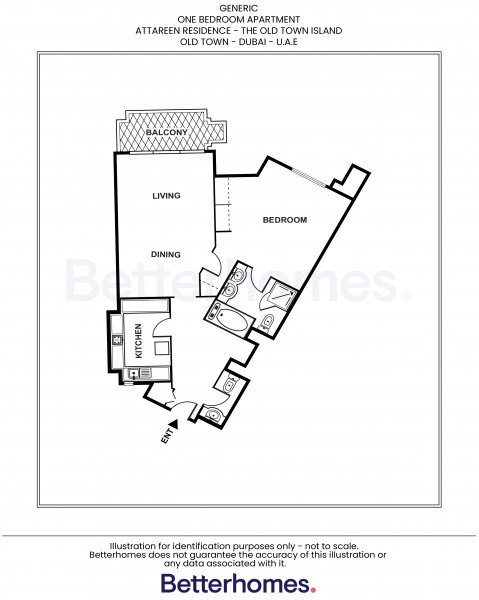 1 Bedroom Apartment in Tajer Residences