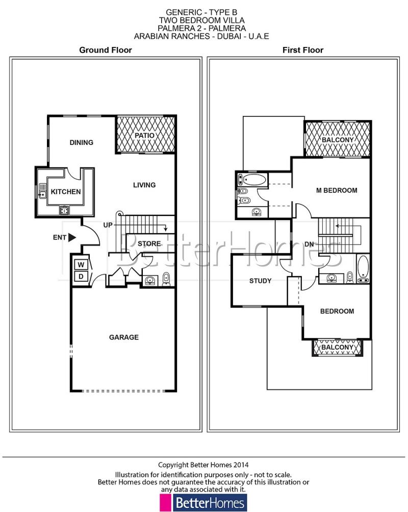 2 Bedrooms Villa in Palmera 2