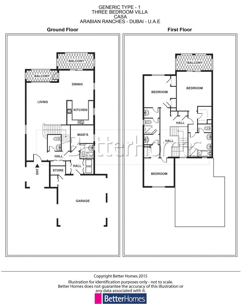 3 Bedrooms Villa in Casa