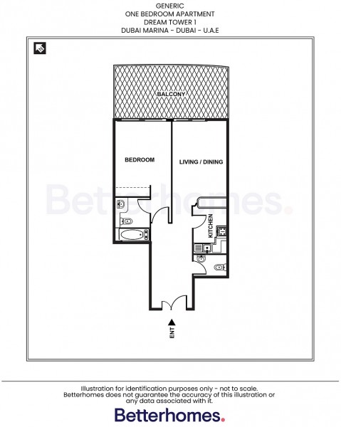 1 Bedroom Apartment in Dream Tower 1