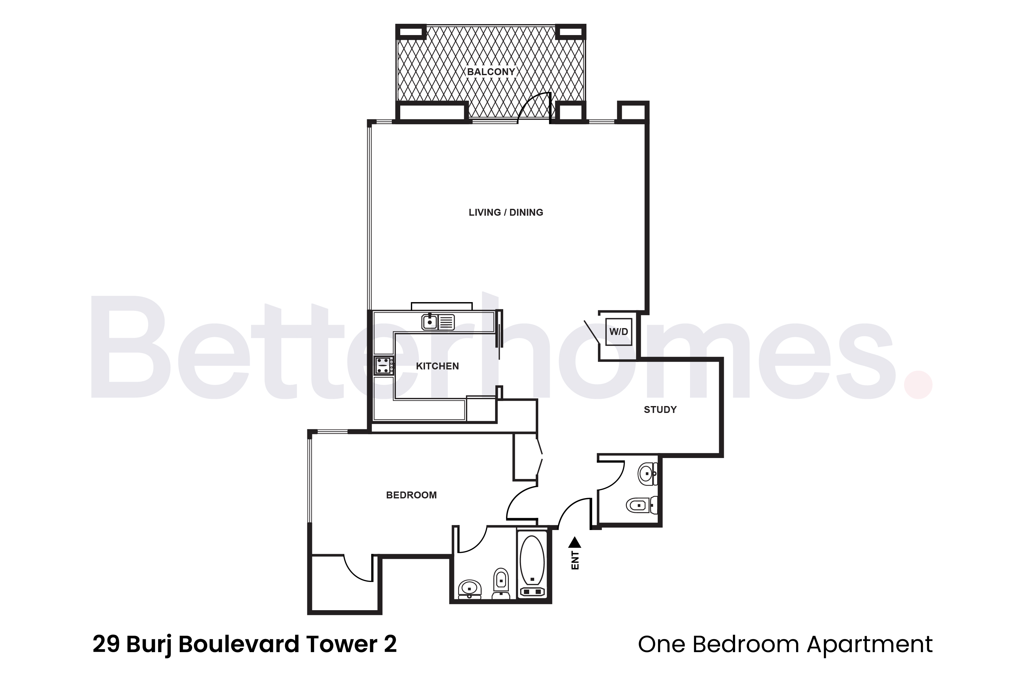 Unit 808 - 1BR (29 Boulevard Tower 1 - Downtown Dubai)-01.jpg
