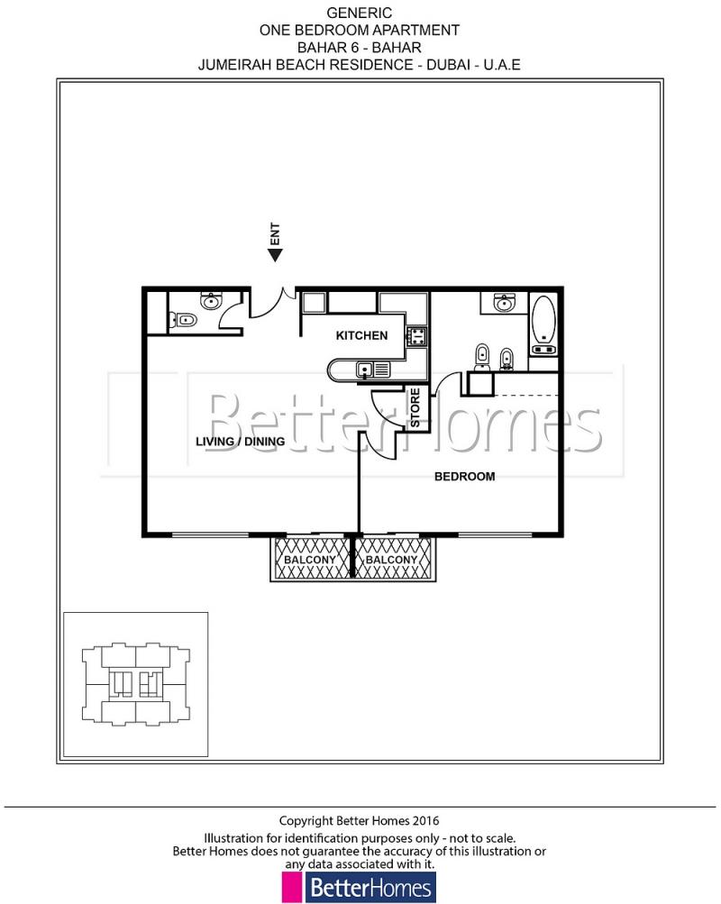 1 Bedroom Apartment in Bahar 6