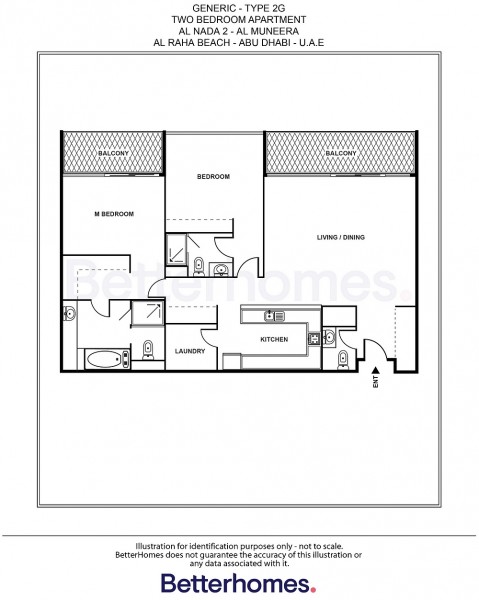 2 Bedrooms Apartment in Al Nada 2