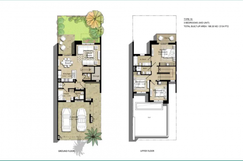 3 Bedrooms Townhouse in Safi Townhouses