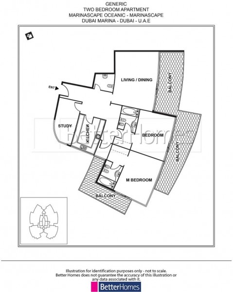 2 Bedrooms Apartment in Marinascape Oceanic