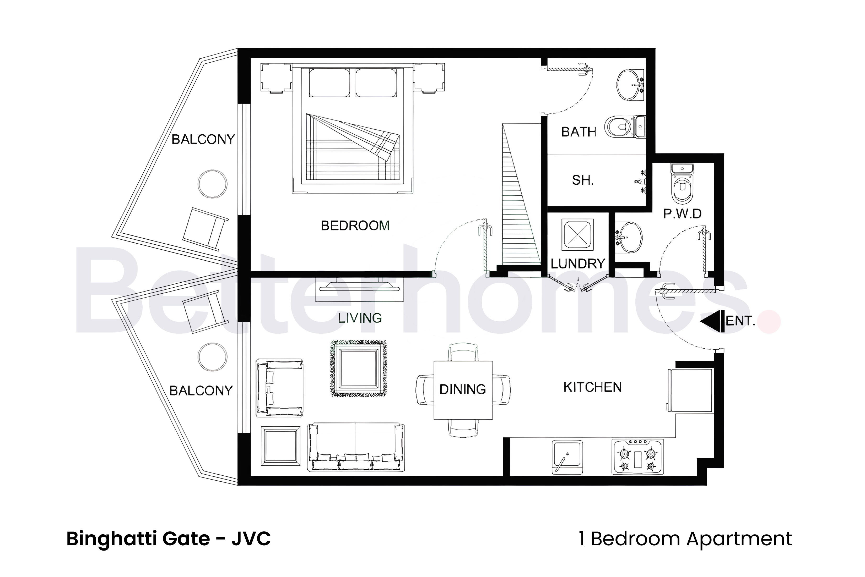Unit 621 - 1BR (Binghatti Gate - Jumeirah Village Circle).jpg