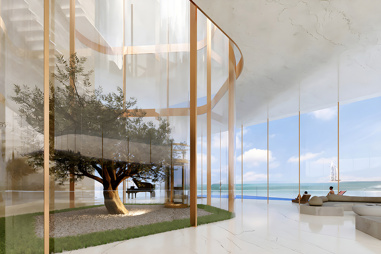 5 Bedrooms Penthouse in AVA at Palm Jumeirah By Omniyat