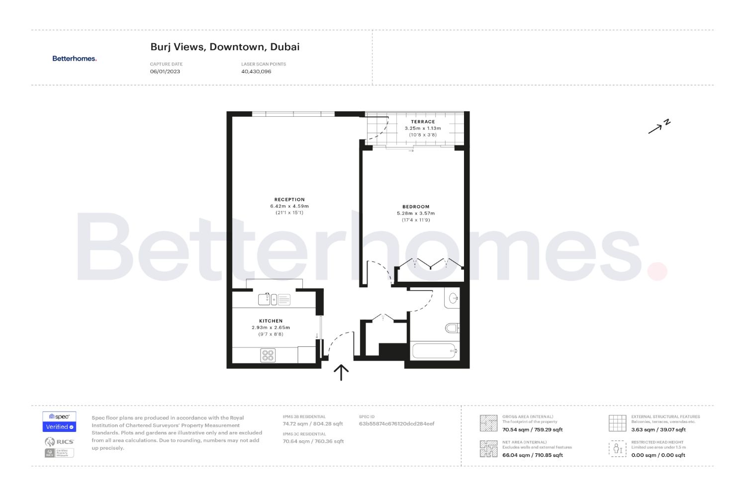 1 Bedroom Apartment in Burj Views podium