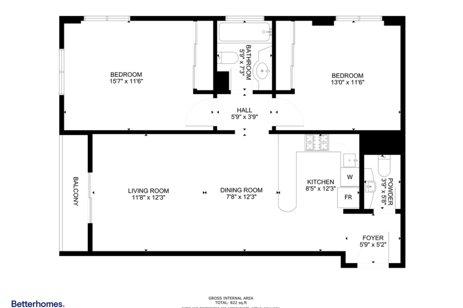 2 Bedrooms Apartment in Al Jawzaa