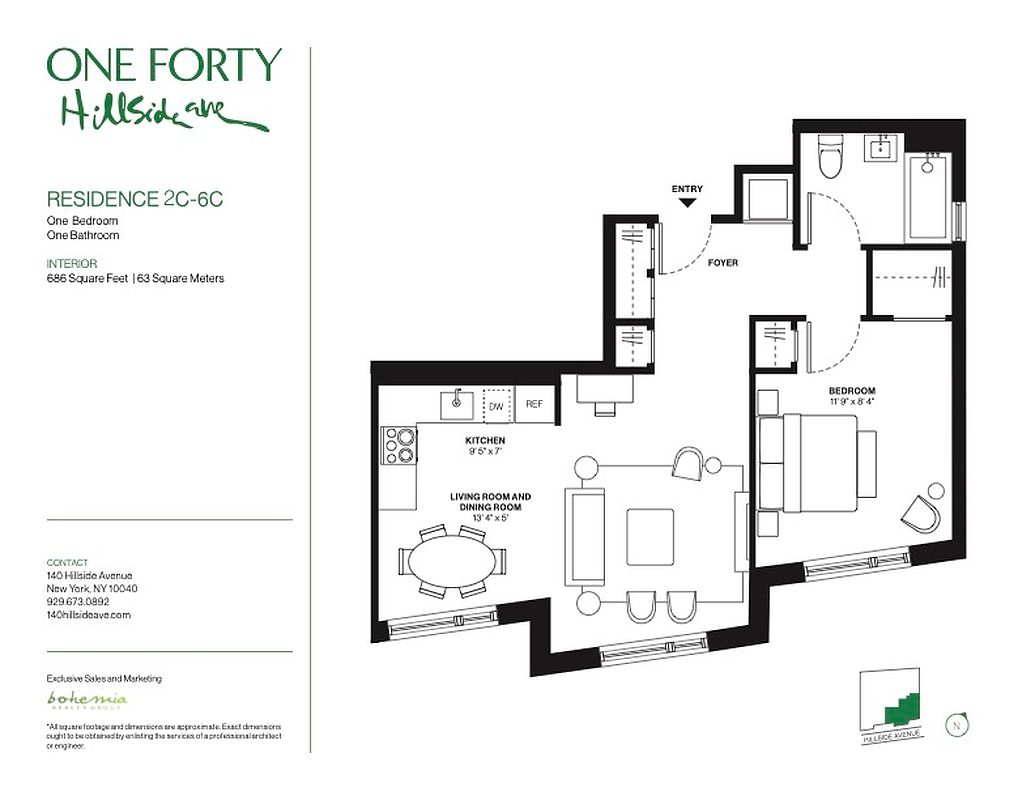 140 Hillside Avenue 4-C Washington Heights New York NY 10040