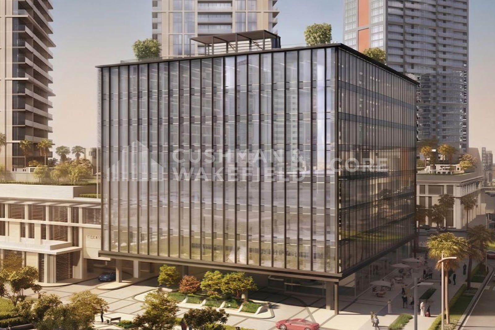 Peninsula Four The Plaza for rent in Business Bay