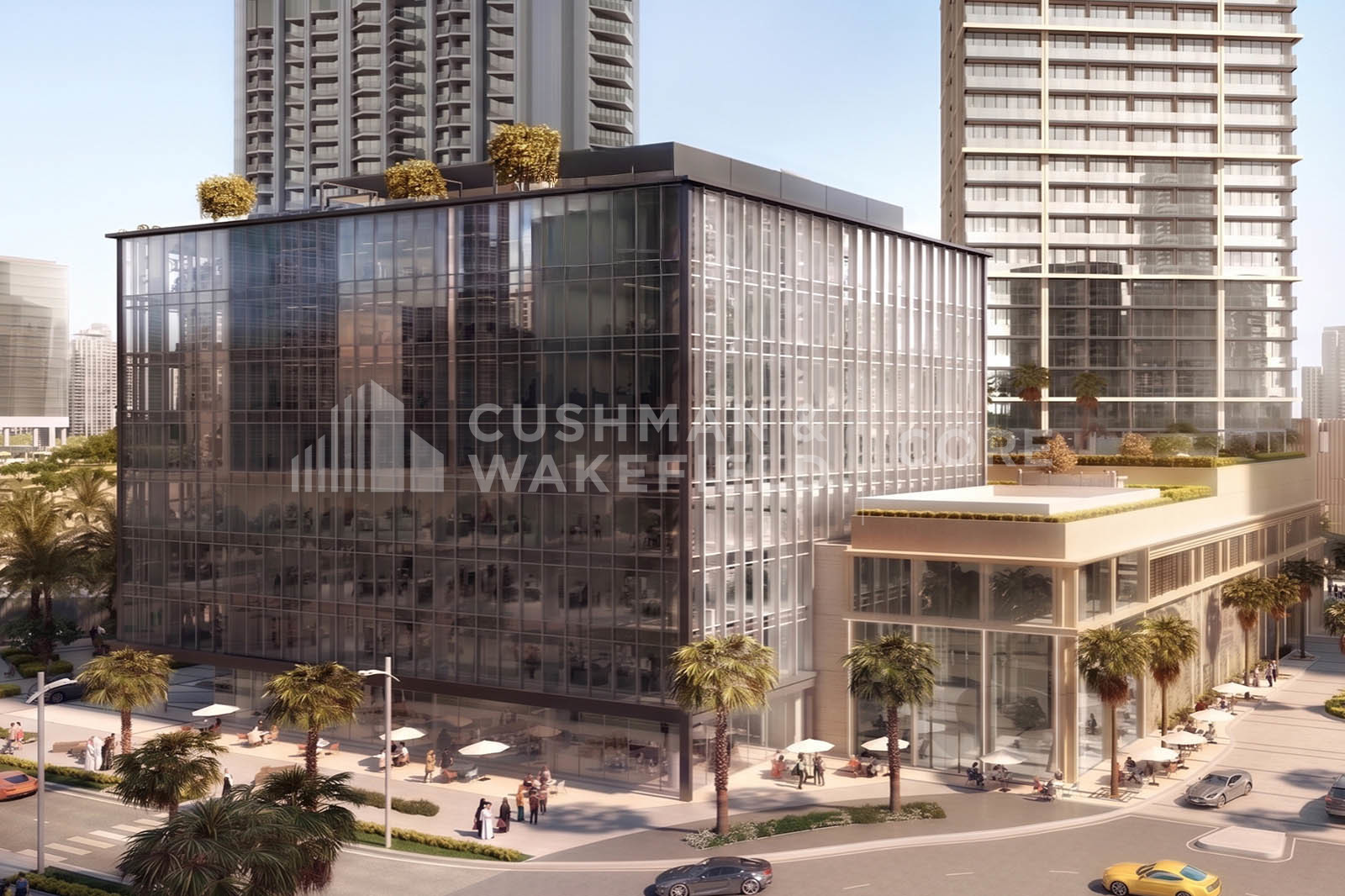 Peninsula Four The Plaza for lease in Business Bay