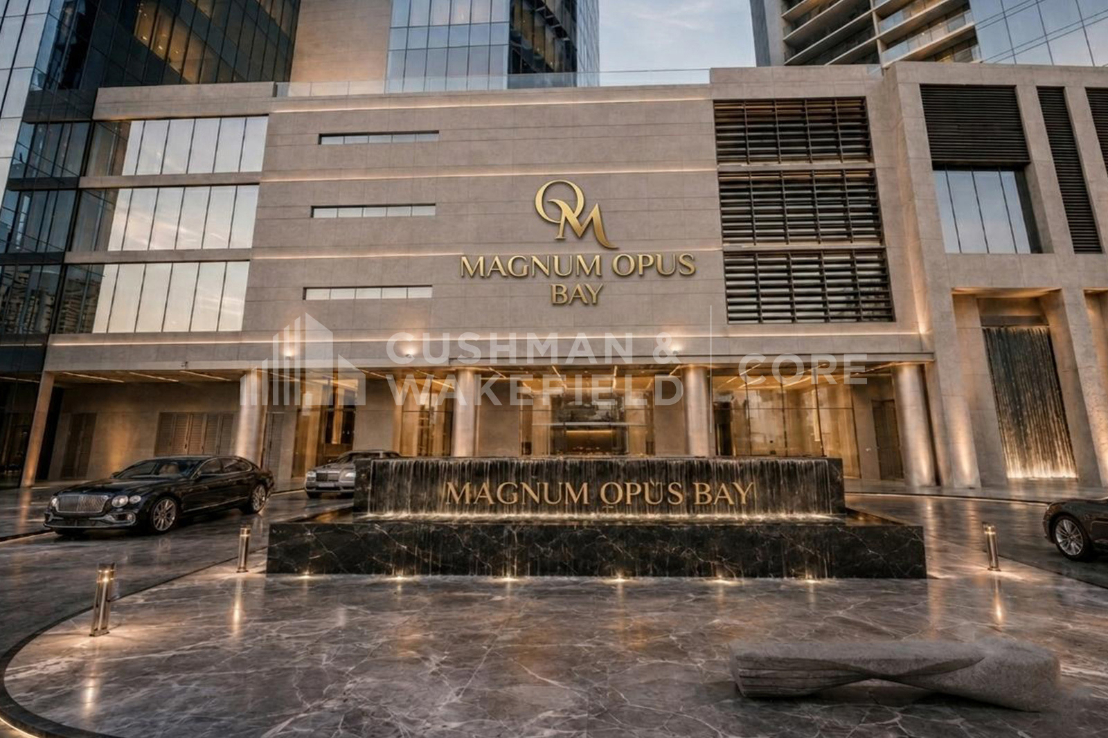 Magnum Opus Bay for lease in Business Bay