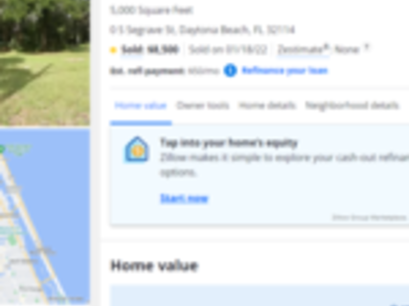0.11 Acres Land in Daytona Beach, Florida