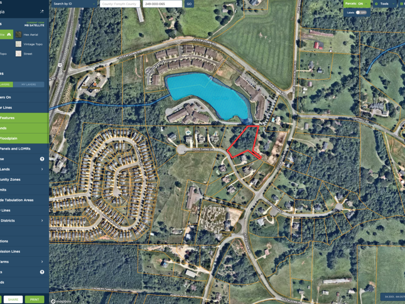 1.38 Acres Land in Cumming, North Carolina