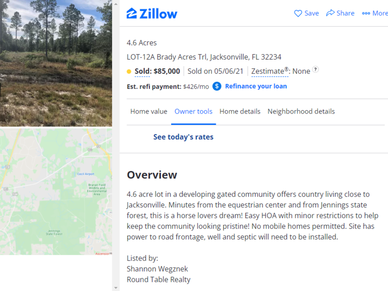 4.56 Acres Land in Jacksonville, Arkansas