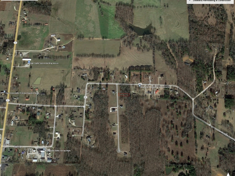0.26 Acres Land in Rogersville, Mississippi