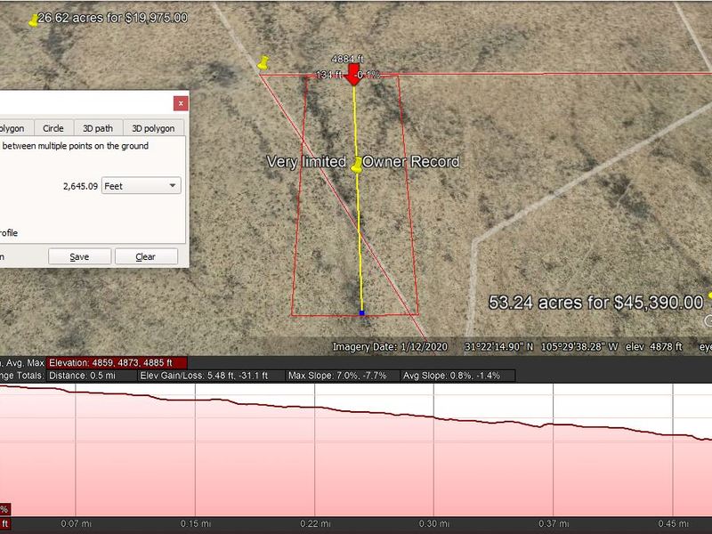 53.24 Acres Land in Fort Hancock, Texas
