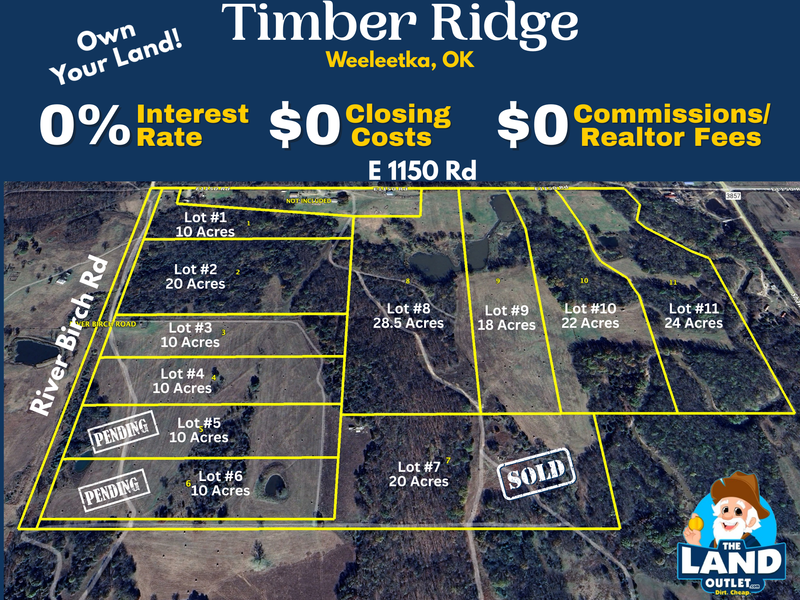 181.00 Acres Land in Weleetka, Oklahoma