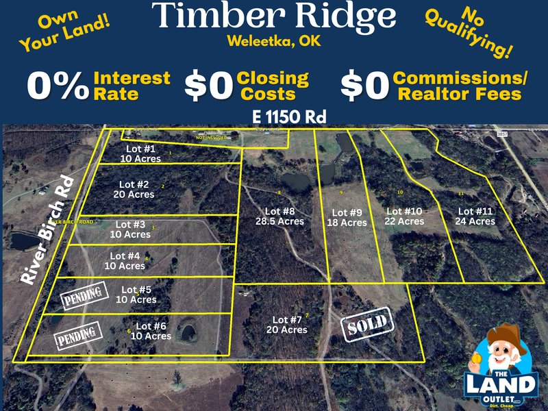 10-28 Acre Majestic Lakeside Ranch Lots – 0% Owner Fin, $0 Closing Costs – 11 Lots, Act Fast! - property image item 0