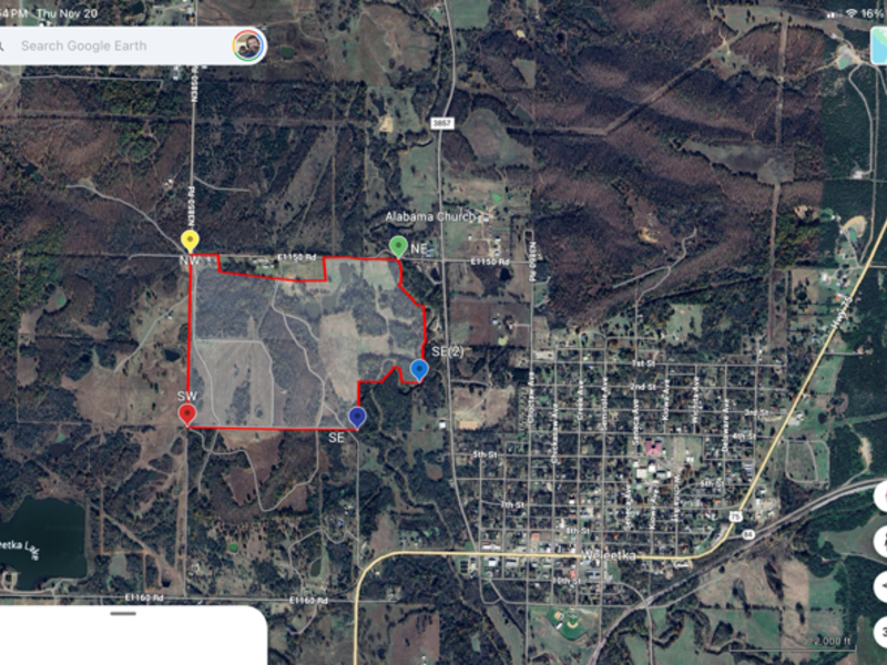 181 Acres Land for Sale in Weleetka, Oklahoma - property image item 36