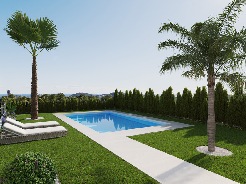 Unifamiliar en venta  en Urbanización SIERRA CORTINA, Finestrat Unifamiliar en venta  en Urbanización SIERRA CORTINA, Finestrat