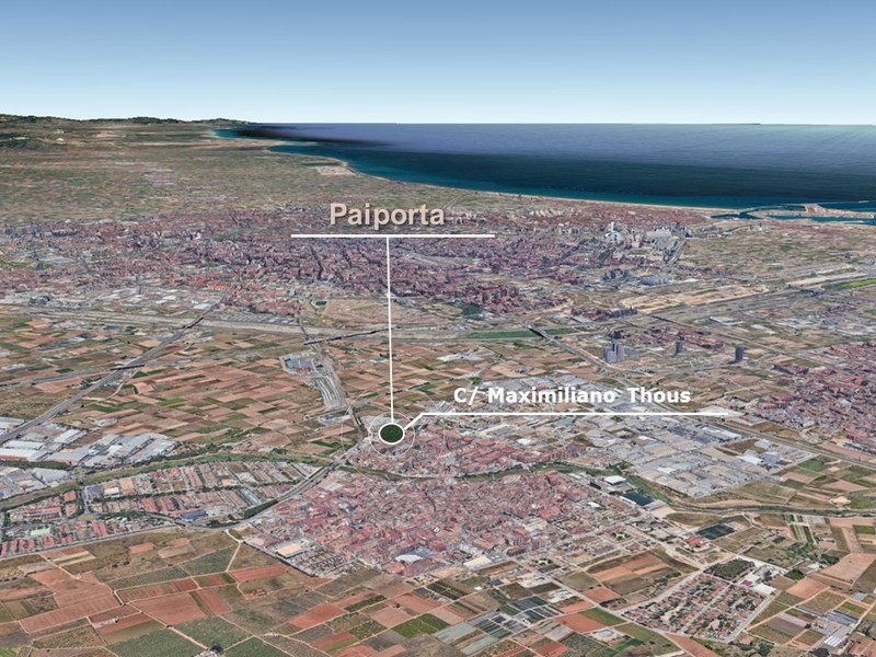 Suelo en venta  en Calle MAXIMILIANO THOUS, Paiporta Suelo en venta  en Calle MAXIMILIANO THOUS, Paiporta