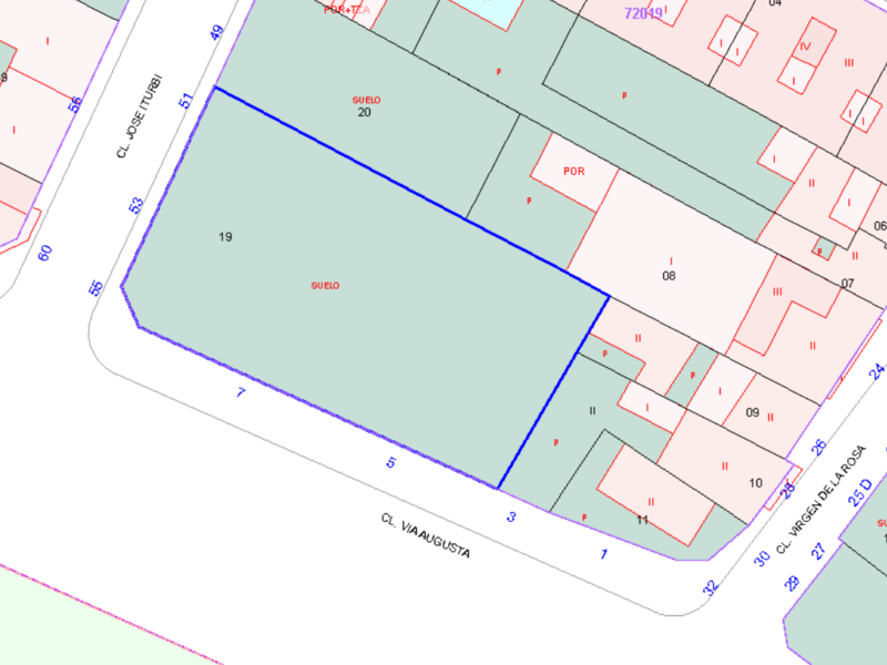 Suelo en venta  en Calle JOSE ITURBI, Alquerías del Niño Perdido