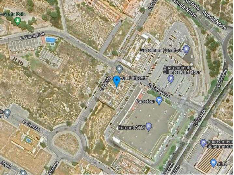 Parking en venta  en Calle LERIDA, Santa Pola