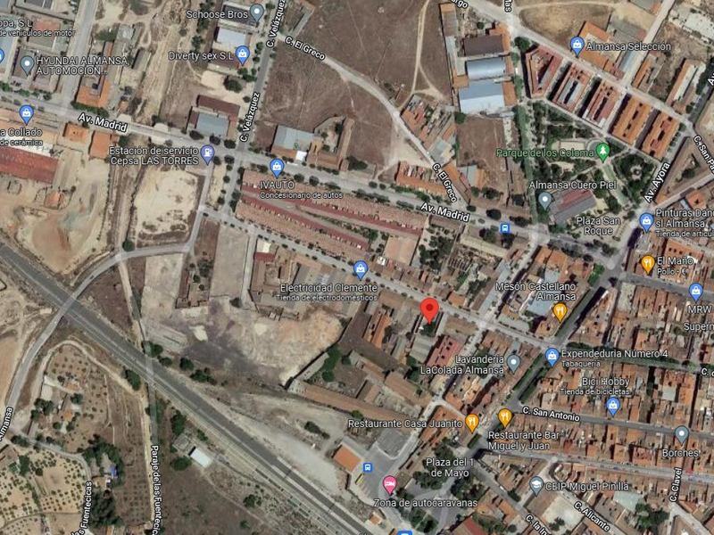 Suelo - Urbanizable en venta  en Calle MENDIZABAL, Almansa