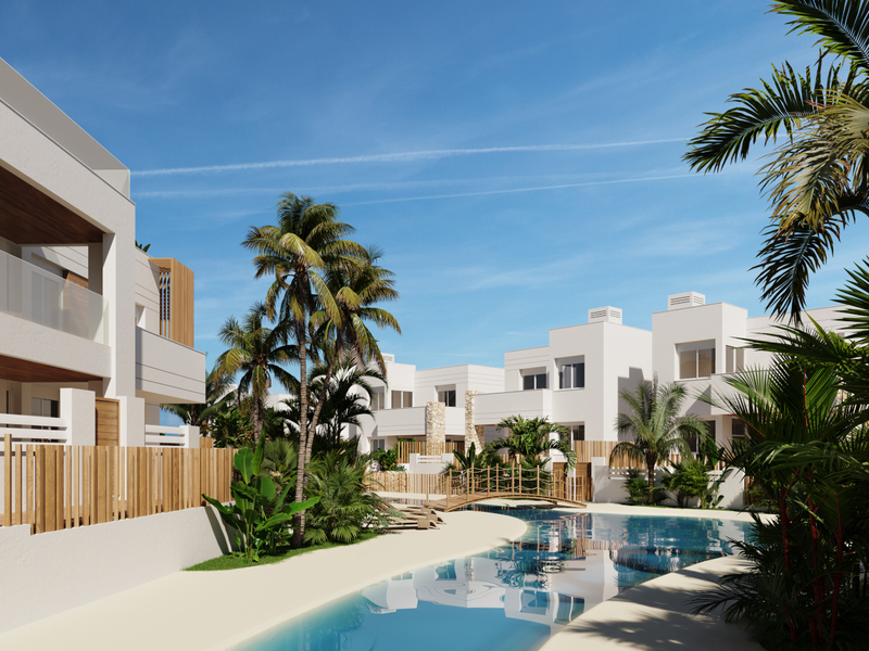 Chalet adosado en venta  en Avenida de Europa Residencial Yado (San juan de los Terreros), Pulpí