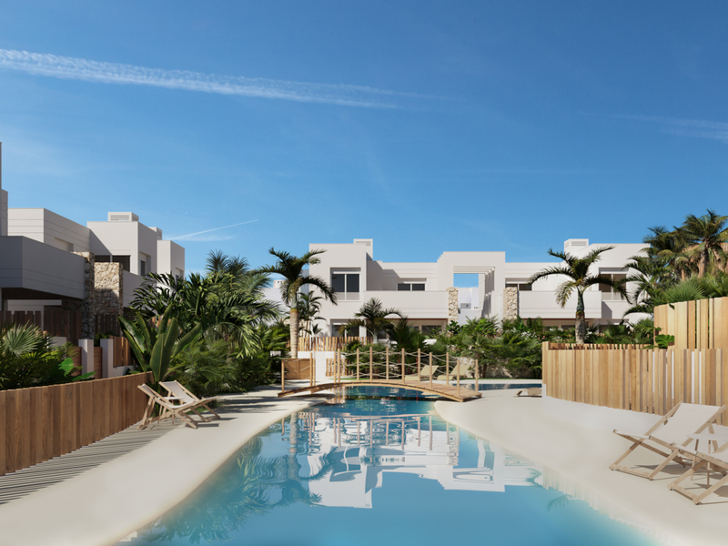 Chalet adosado en venta  en Avenida de Europa Residencial Yado (San juan de los Terreros), Pulpí