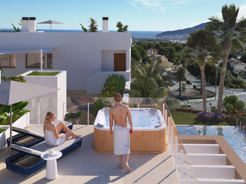 Chalet adosado en venta  en Carretera LA NUCIA BENIDORM, La Nucia