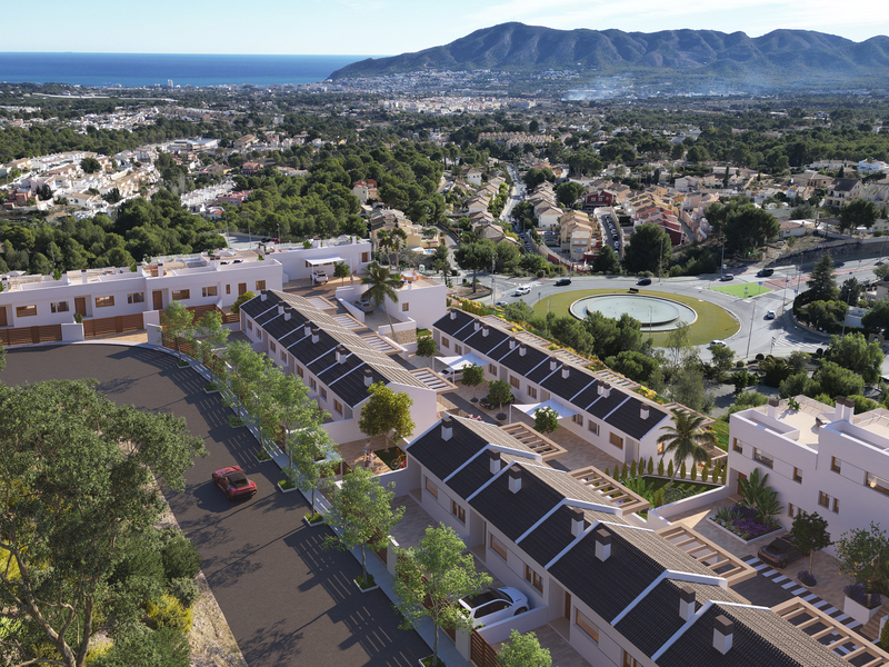 Chalet adosado en venta  en Carretera LA NUCIA BENIDORM, La Nucia