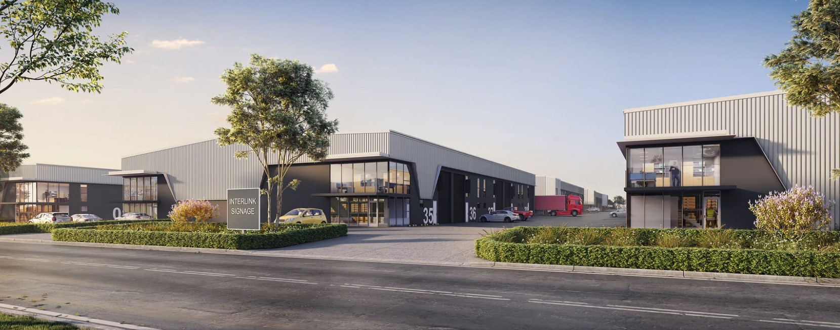 BRAND NEW WAREHOUSE ESTATE INTERLINK MILPERRA FROM 1,190,000 + GST Commercial Property