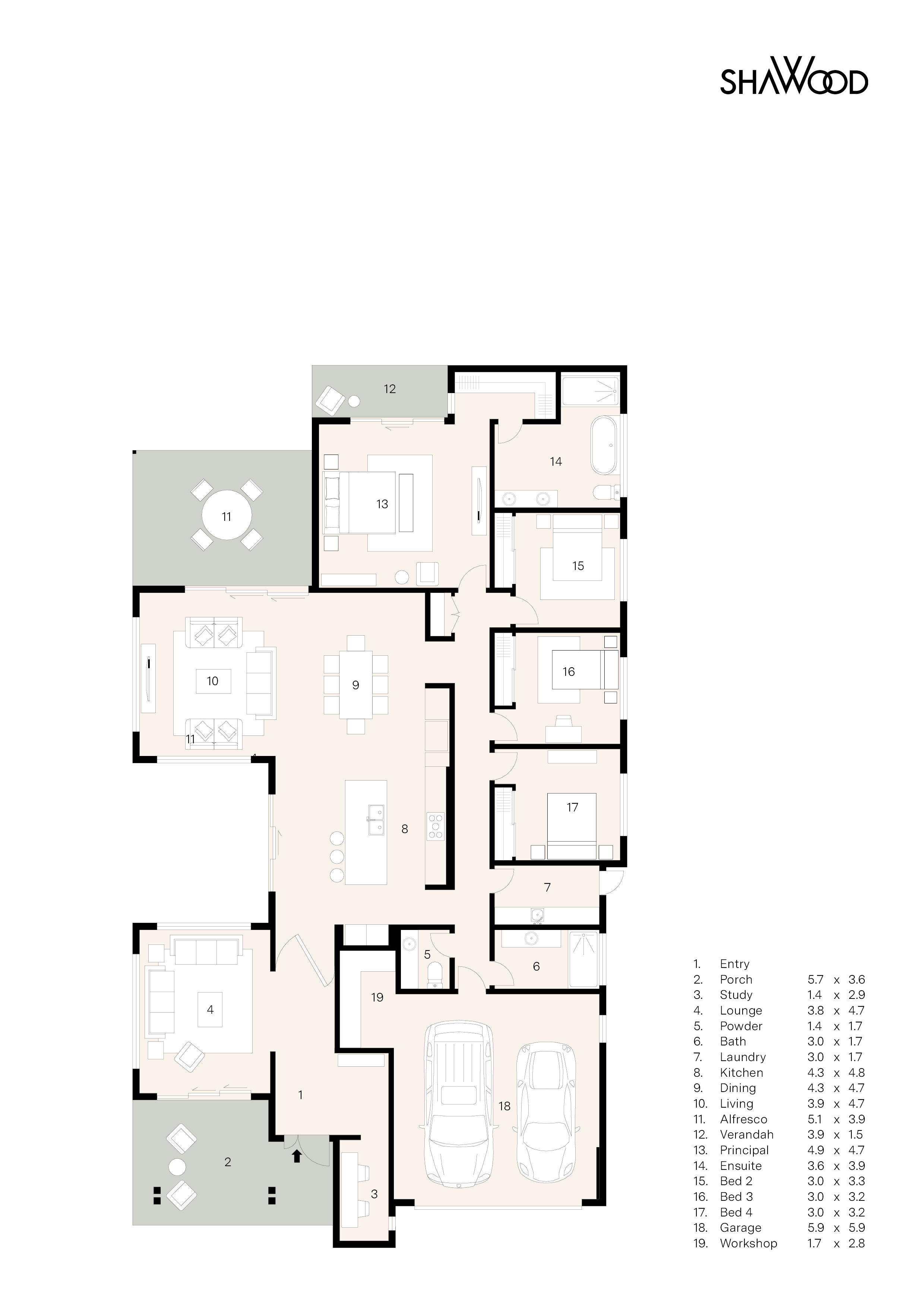 Floorplan - Stage 32 Lot 11