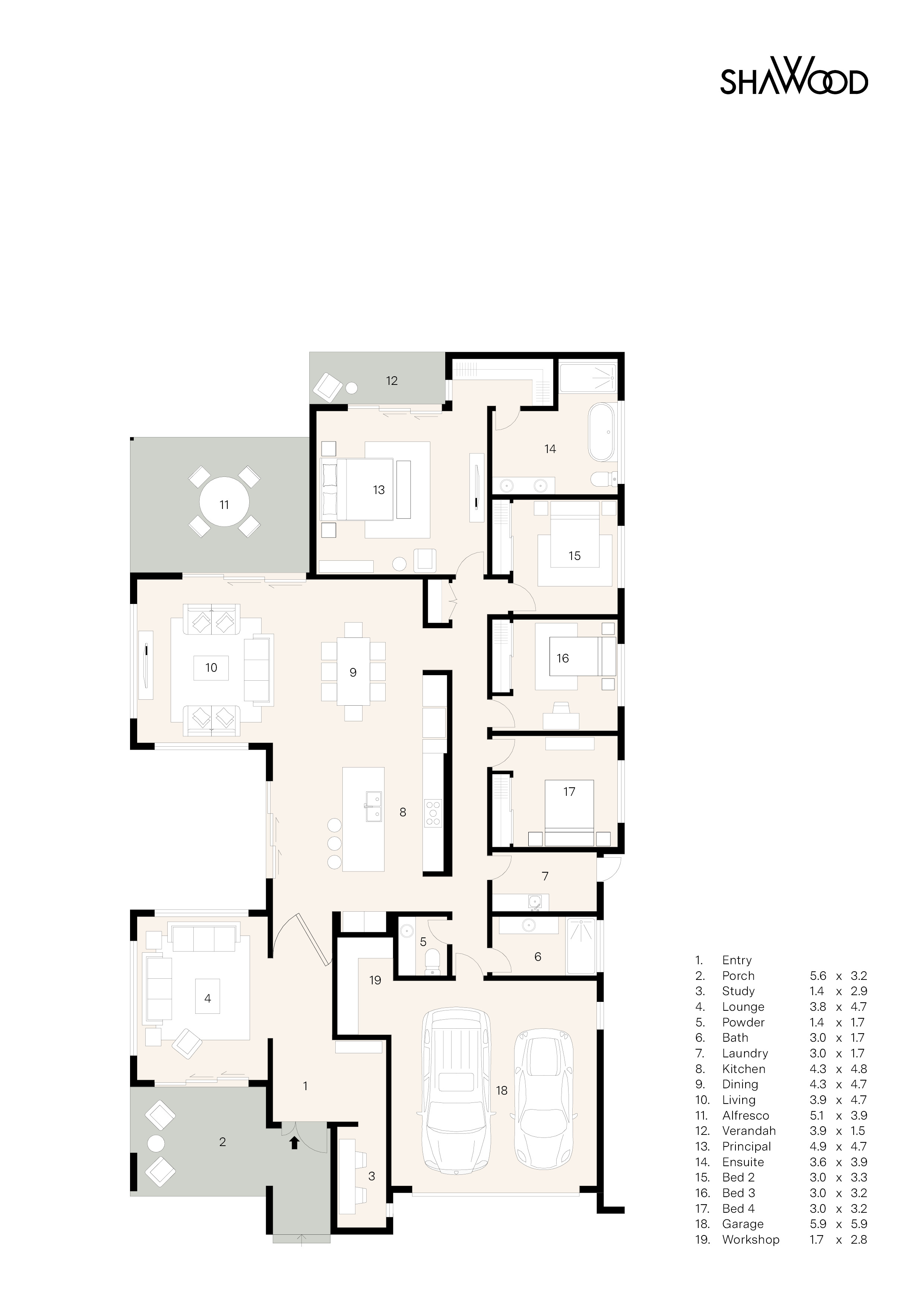Floorplan - Stage 32 Lot 13