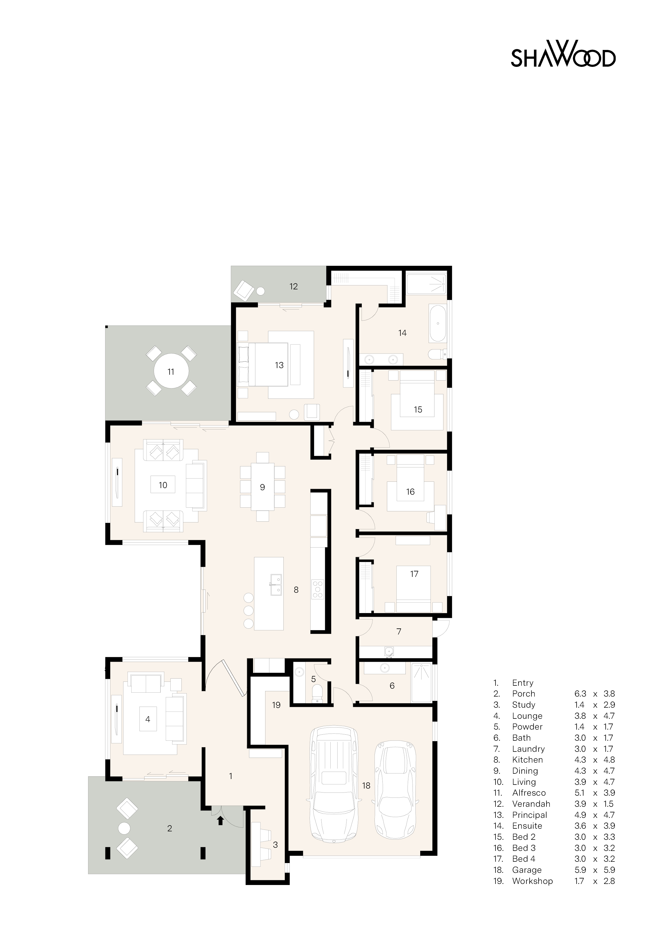 Floorplan - Stage 32 Lot 16